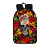 16Voodoo09 Floral Skull