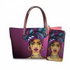 YQ4777ALZ21 Turban: handbag + wallet